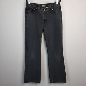 Rockies Vintage 90s Natural Rise Washed Black Relaxed Jeans size 14